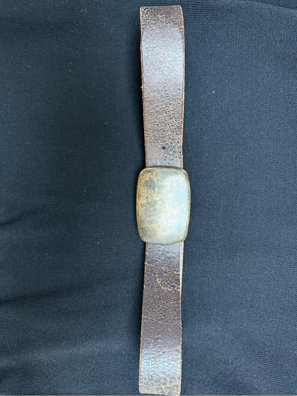CYDWOK Leather Belt Brass Buckle